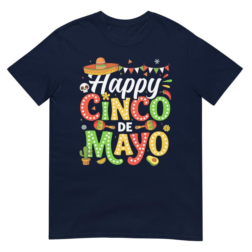 Happy Cinco De Mayo Mexican Party 5 De Mayo Unisex Unisex Kids Tshirt S