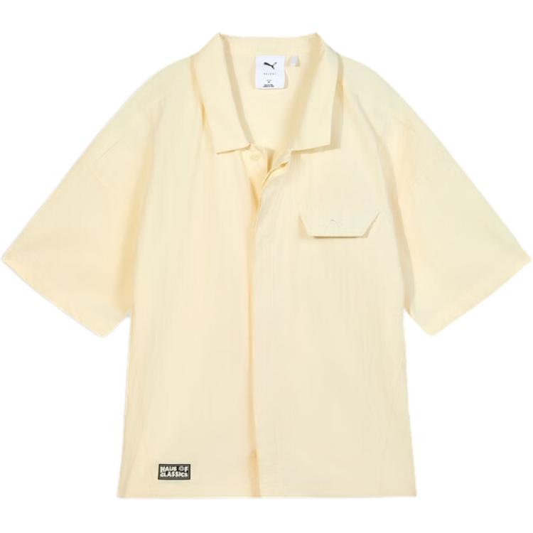 

Puma Select Ss25 Classics Series Hausof Fashion Versatile Comfortable Loose Short Sleeve Shirt Unisex shirts 631555-87 M