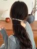 Korean Minimalist Acetate Hair Clip for Women - 2025 High-End Half Updo and Side Clip Accessory