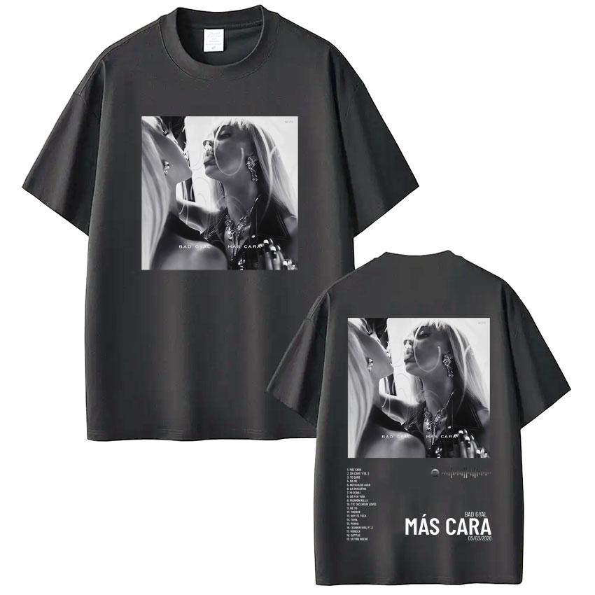Bad Girl Martha Carlas New Album Print Tshirt World Tour Print Tshirt Summer Short Sleeve Casual Fashion Tshirt for