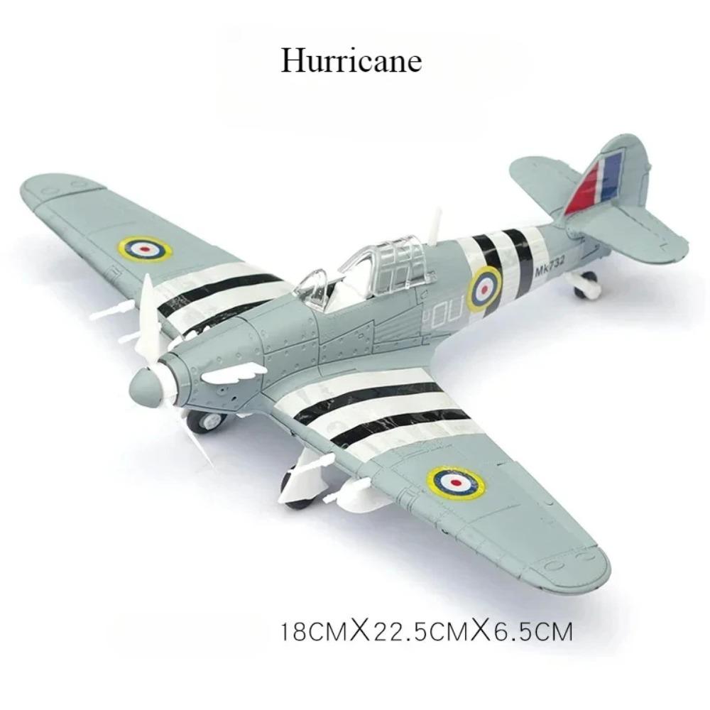 1/48 WWII Americký Corsair Mustang Britský Spitfire Hurricane Německý BF109 Stíhací letoun Plastová Sestavitelná Stavebnice Modelu Letadla Hračka