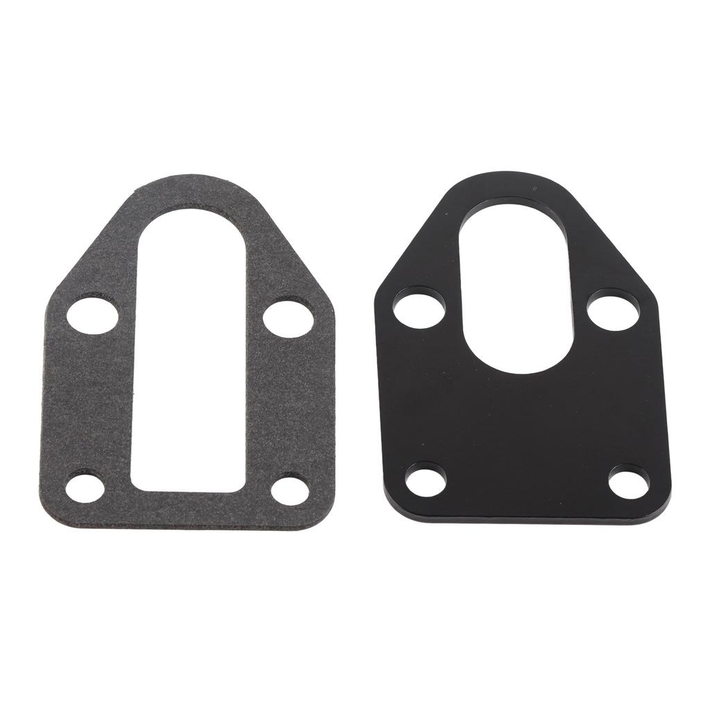 Kraftstoffpumpen-Montageplatte mit Löchern Verchromtes Ersatzteil für Small Block Chevy 283 305 327 350 383 400 Motoren