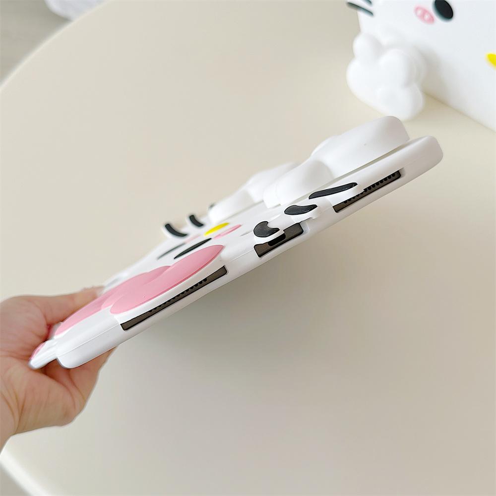 Cute 3D Cartoon Hello Kitty Kids Stand Tablet Case For Honor Pad X9A X8A X9 Pro 11 11.5inch Silicone Tablet Protective Case