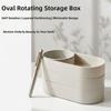 360° Rotating Makeup Brush Storage Bucket Large Capacity Jewelry Storage Box  Student Desktop