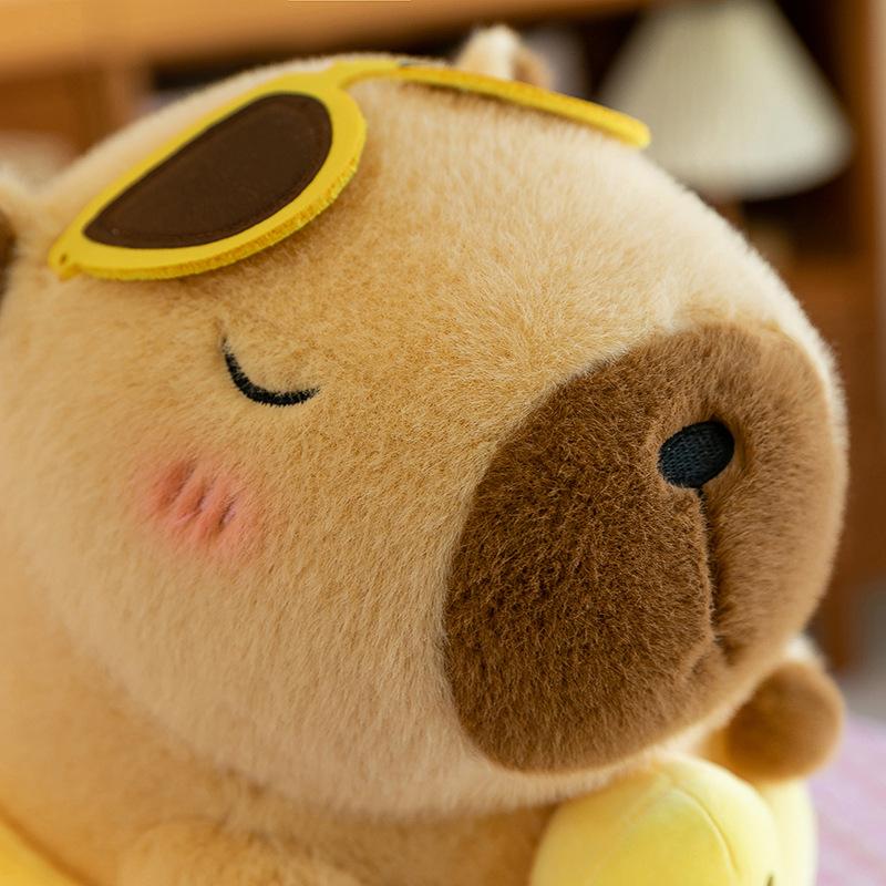 Summer style capybara plush toy doll new kapibara doll children's soothing doll