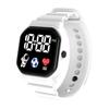 LED Digital Kids Watch Cartoon Sports Watches for Boys Girls Student Spaceman Silicone Strap Disposable Electronic Wristwatch