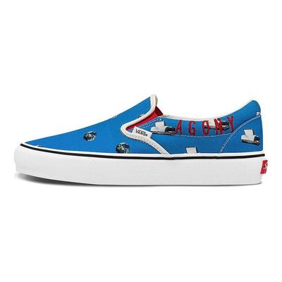 Cali Thornhill Dewitt x Vault Classic Slip-On LX Scarpe da Ginnastica Unisex Blu Crisis Actor VN0A3QXY61H