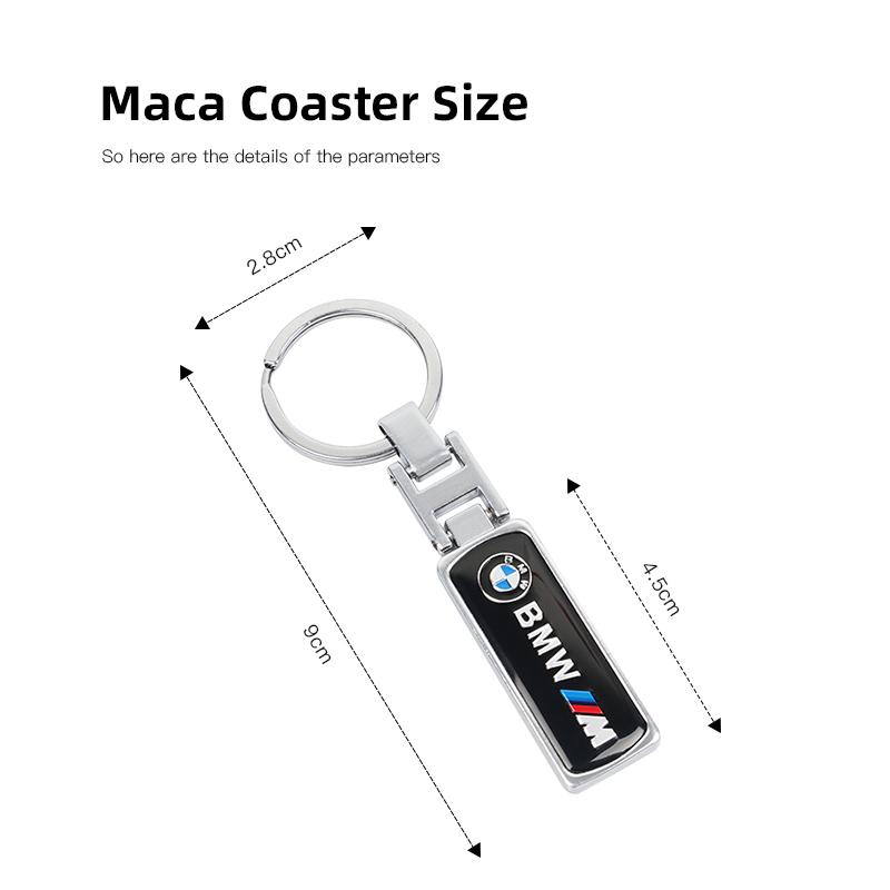 BMW Keychain Metal Emblem Car Keyring For BMW M Performance M3 M5 M6 Power F10 F13 E30 X1 X2 X3 X5 X4 X6 X7 G30 G20 G32 G11 G12