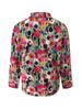 2025 Retro Print Long Sleeve Women's Shirt - European & American Style