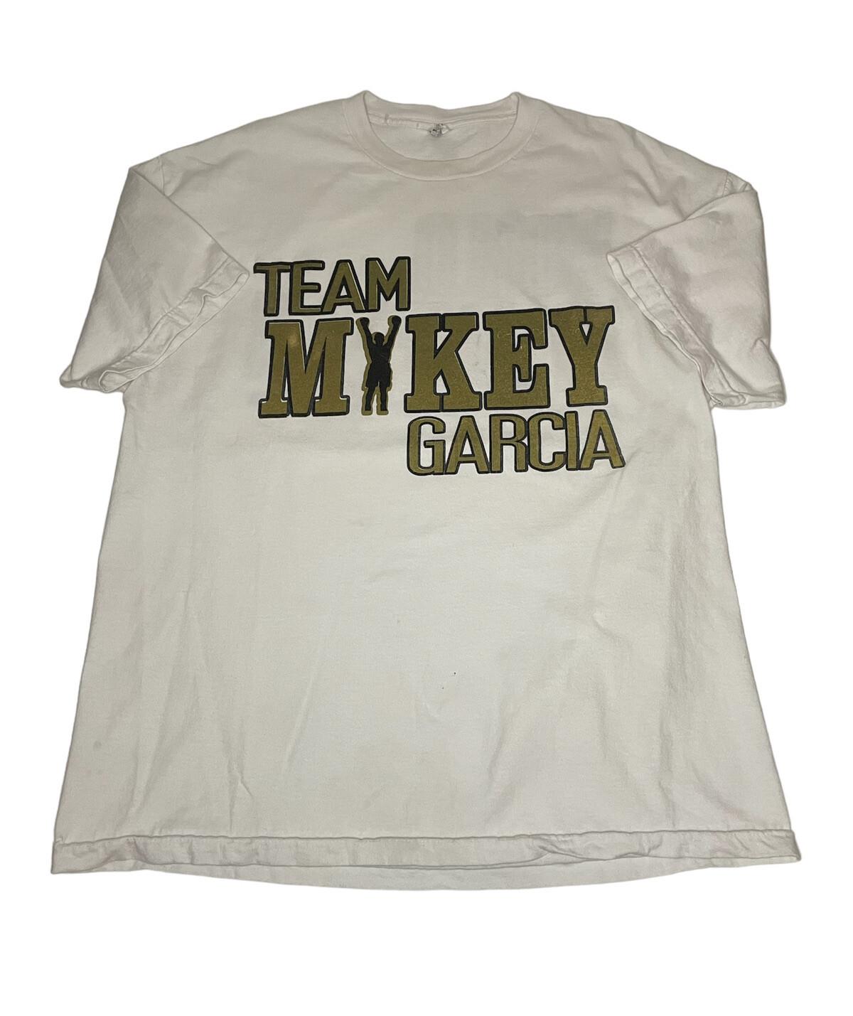 Y2K Team Mikey Garcia T Boxing Mens White XL World Champion Alstyle Unisex T-Shirt S