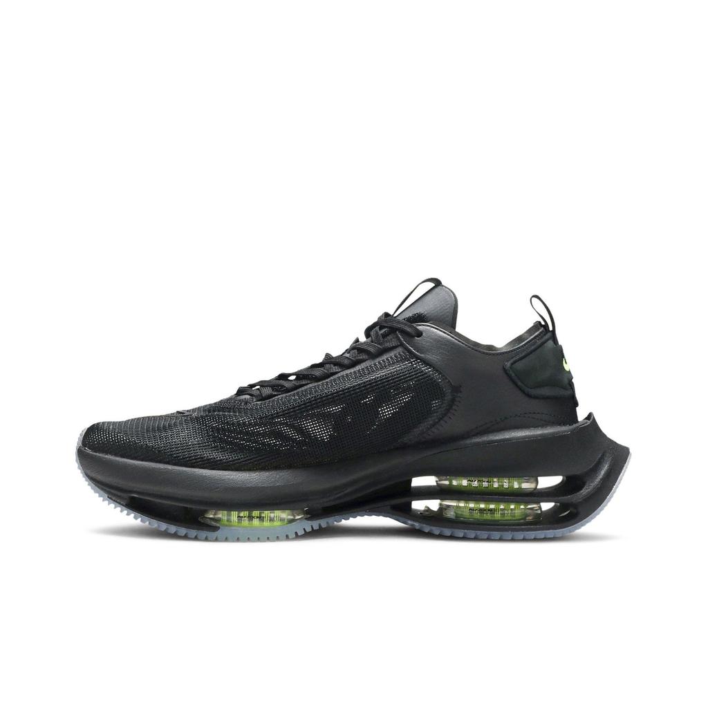Nike Womens Zoom Double Stacked 'Volt Black' (women's sizes) Black / Volt Running Shoes CI0804 001