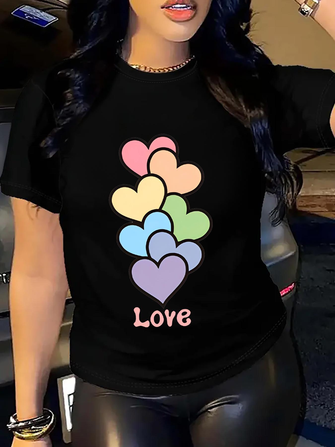 

European size Women s Casual Sporty Short-Sleeve T-Shirt 4XL