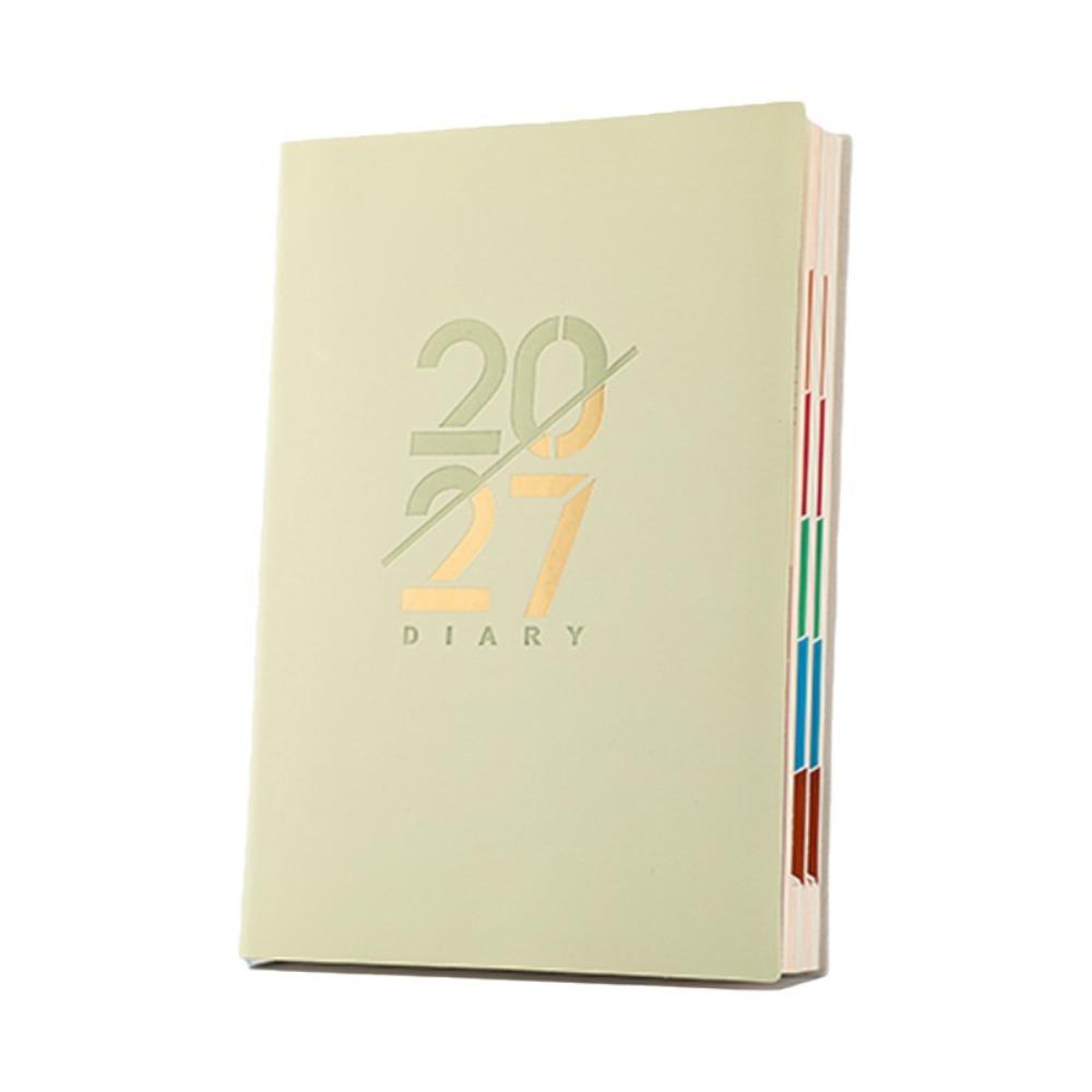 12 Months 2027 Schedule Planner Notepad Wear-resistant To-do List Notebook Travel