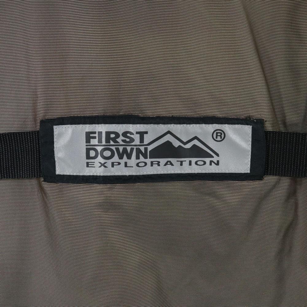 FIRSTDOWN 90s Old Snow Board Down Jacket L Brown Skiing Men's Used