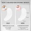 50pairs U Shape Eyelash Pads Grafted Lash Hydrogels Tips Sticker Makeup Tools Gel Patches Under Eye Pads for Eyelash Extension