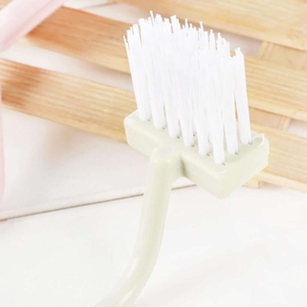Toilet for Rim Edge Brush Bow Curved Flush Passage Brush Bathroom Cleaning Suppl
