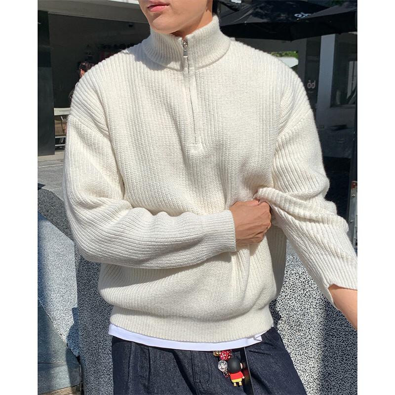 VUUG Men's Relaxed Fit Knitted Pullover