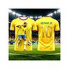 Kids #10 Soccer Jersey Unisex Football T-shirt Top Summer Fashion Print Casual Women Short Sleeve Men's Training Tee Shirt