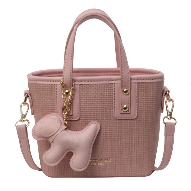 Trendy Bucket Bag For Women 2024 Spring New Fashion Minimalist High-end Handbag Shoulder Crossbody Bag