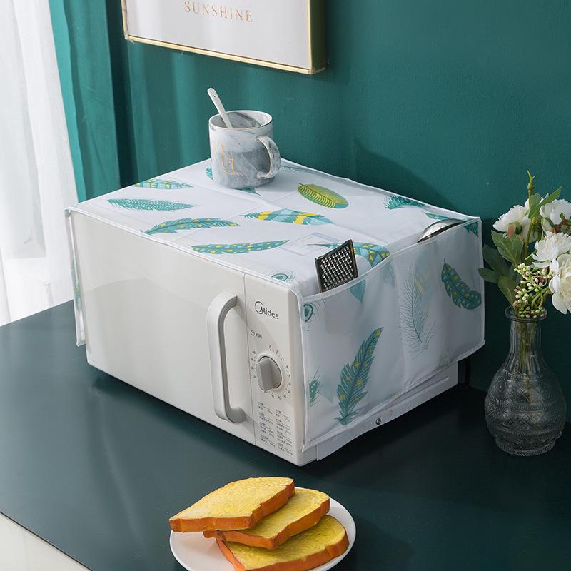 PEVA Waterproof Dustproof Refrigerator Cover & Storage Bag for Single/Double Doors