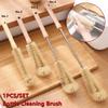 4PCS Wooden Handle Bottle Cleaning Brush Kitchen Drink Wineglass Bottle Glass Cup Cleaning Brush