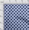 oneOone Cotton Flex Blue Fabric Asian Shibori Quilting Supplies Print Sewing Fabric by The Yard 40 Inch