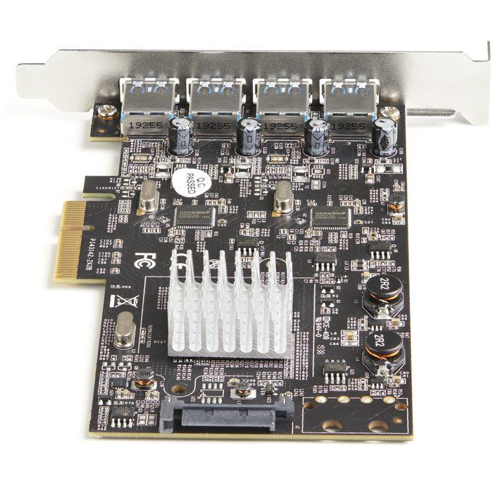 StarTech Carte PCIE USB 3.2 Gen 2 - USB Type A 10 Gbit/s PCI Express X4 - PEXUSB314A2V2
