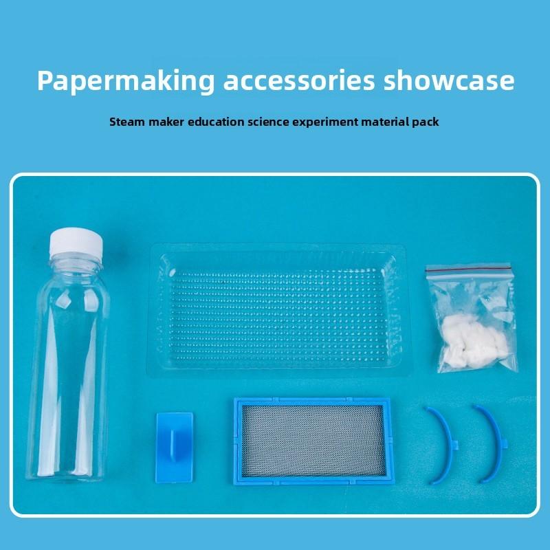 Science Experiment Paper Making Kit For Kids Diy Educational Craft Set For Children Learning