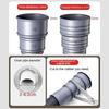Universal RV Trailer Sewer Hose Kit 3/4/5m Foldable Pipe Adjustable Adapter Clamp for Caravan Motorhome Waste Tank Drain System