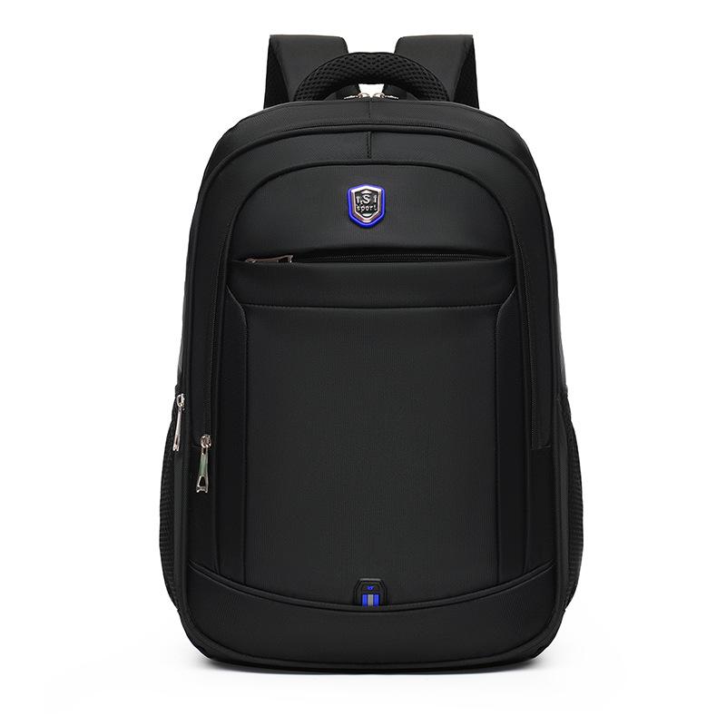 New Men's Business Casual Backpack Large Capacity Simple Premium Sense Backpack Commuter Light College Student Backpack