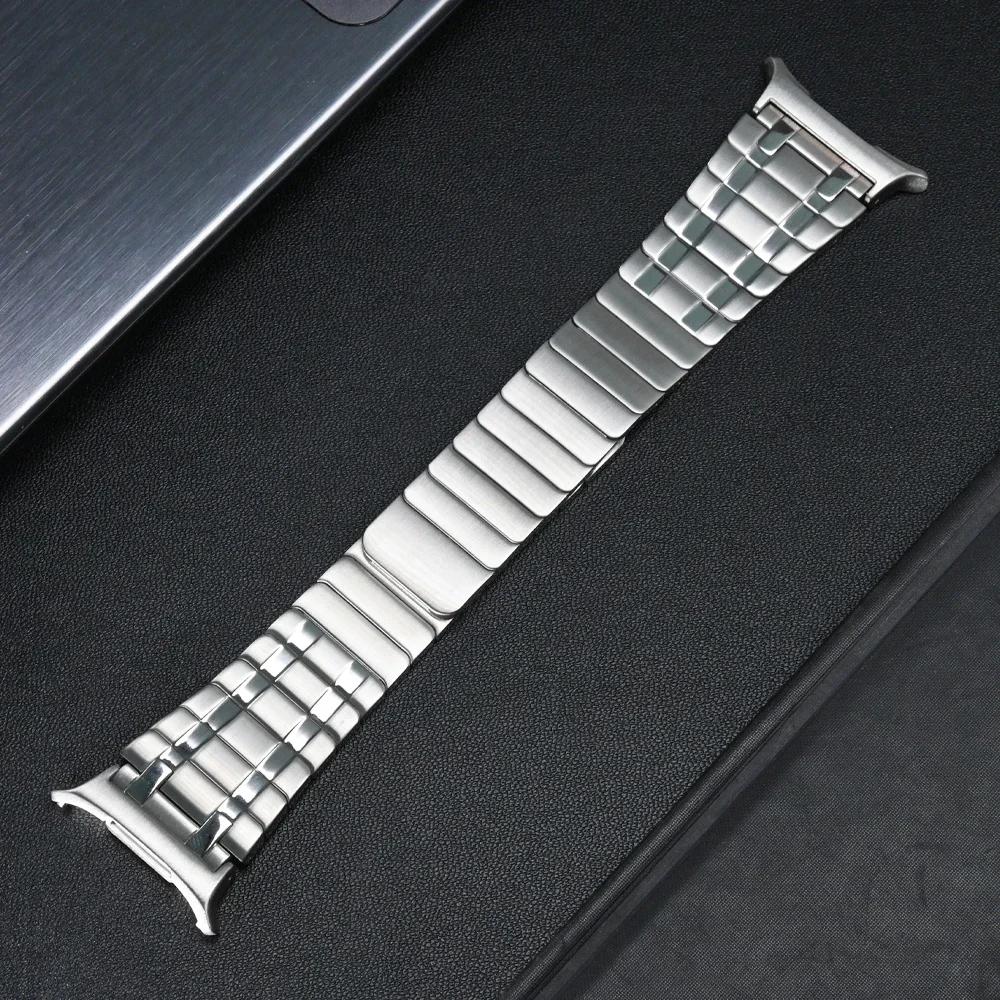 Stainless Steel Magnetic Band for Samsung Galaxy Watch Ultra 2025 Loop Bracelet No Gaps Strap ULTRA 7 47MM Curved End Watchband