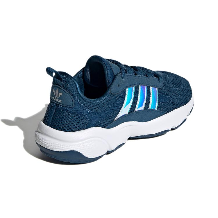 adidas Originals Haiwee Breathable Low Top Kids Lifestyle Shoes Blue EF5779