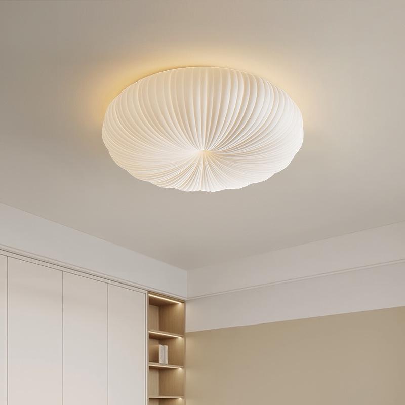 Modern Minimalist Pumpkin Ceiling Light for Bedroom, Dining Room, Study, or Kids' Room