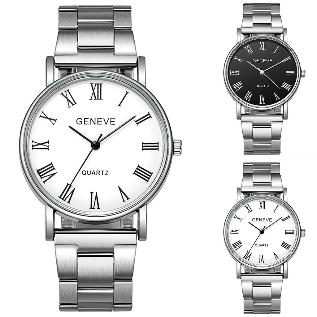 Herrenuhr, modische Freizeituhr, Quarzuhr, Stahlband, Armbanduhr