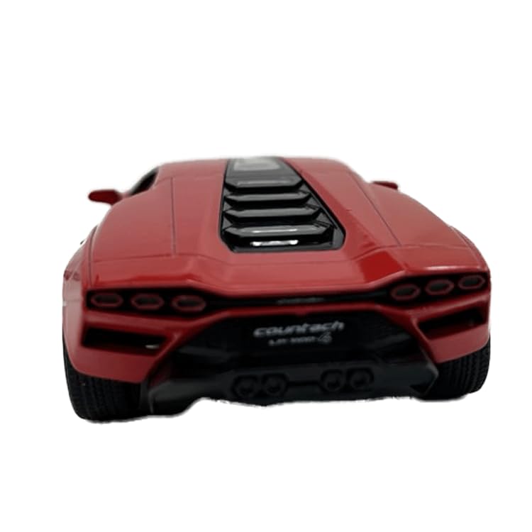 Lamborghini Countach Red KINSMART Pullback Diecast Car 138 LPI800-4