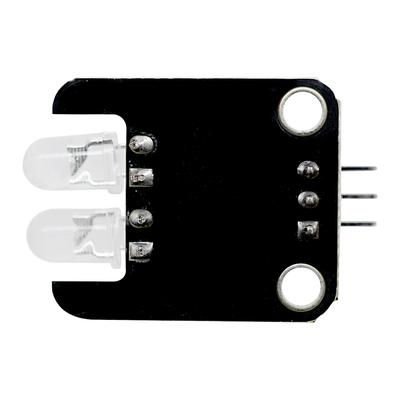 2-Kanal Infrarot-Sendermodul IR-Sender 38 kHz Infrarot-Empfängersensormodul für Arduino Elektronischer Baustein