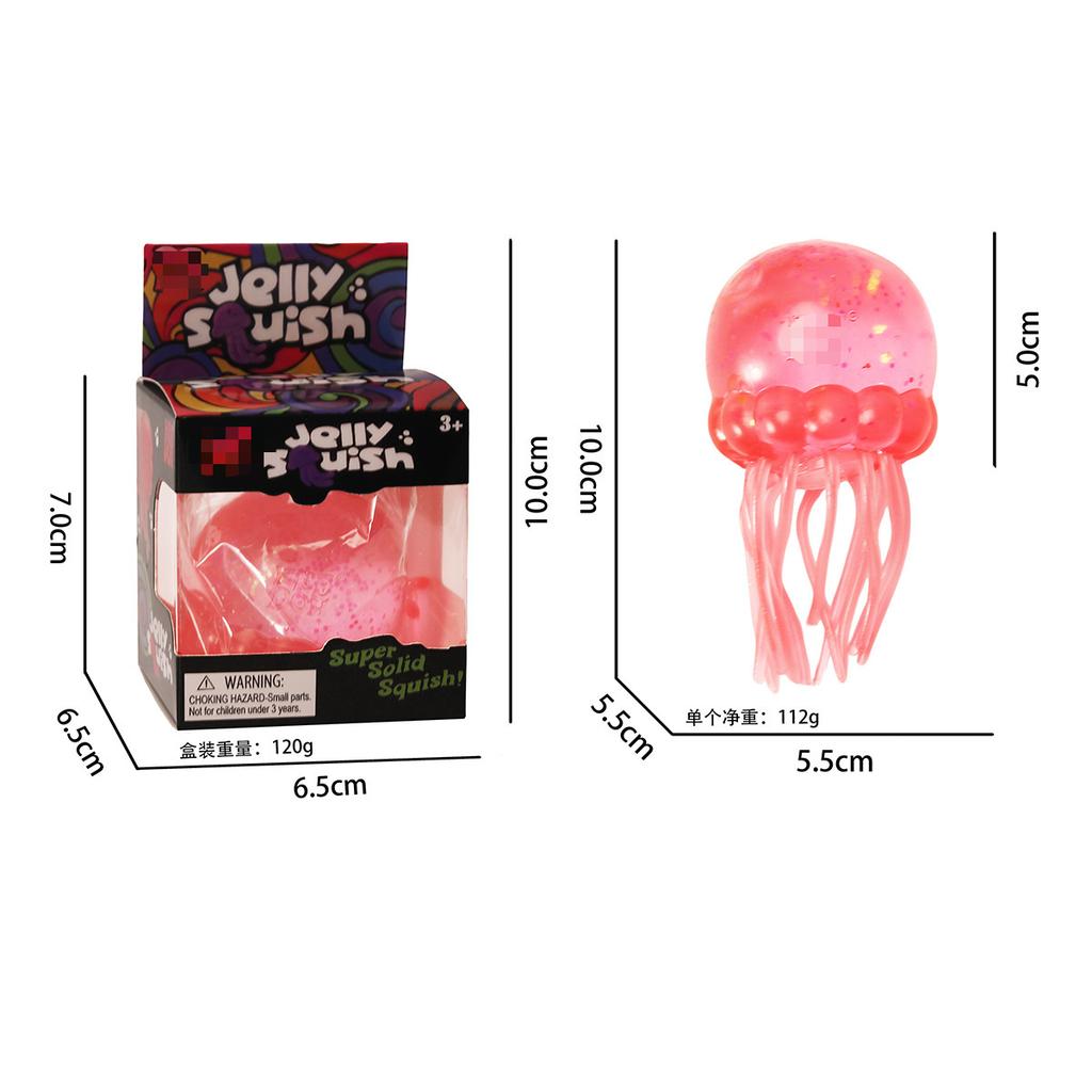 Needho Maltose Pinch Le Ice Cube Ice Cream Jellyfish Pinch Le Slow Rebound Vent Decompression Toy