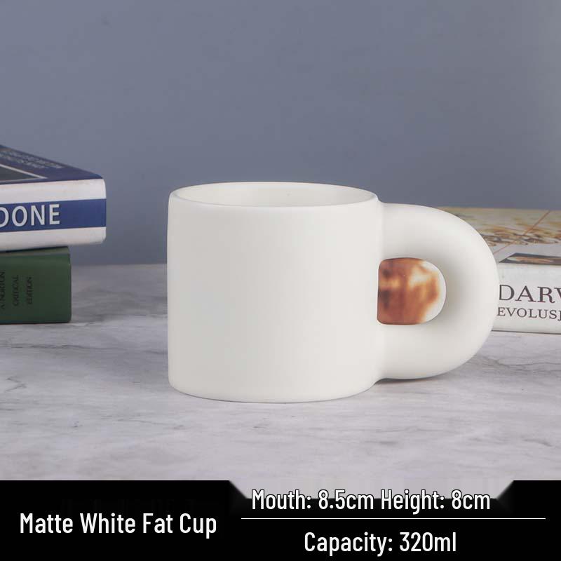 Kreative Keramiktasse mit individuellem Logo für Thermotransfer und Werbegeschenk