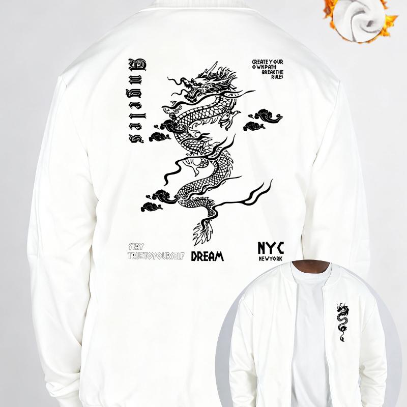 

Fleece Baseball Coat, Outer Twill, Khaki, Tough and Cozy XXL