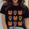 Day of The Dead Coquette TShirt Dia De Los Muertos Sugar Skull Tshirt Mexican Traditional Festivals Women Fashion Casual Tee
