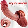 Duży rozmiar Stout Dildo płynne silikonowe Dildo symulacja fallus orgazm artefakt damski masturbator produkty dla dorosłych AR149