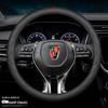 Hand-Stitched Genuine Leather Steering Wheel & Handle Cover for Roewe RX5, Ei5, i6, 360, RX8 MAX