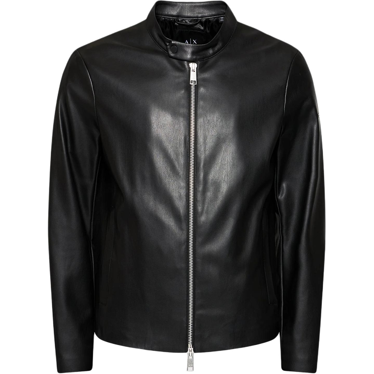 ARMANI EXCHANGE FW22 Leather Jacket Men`s