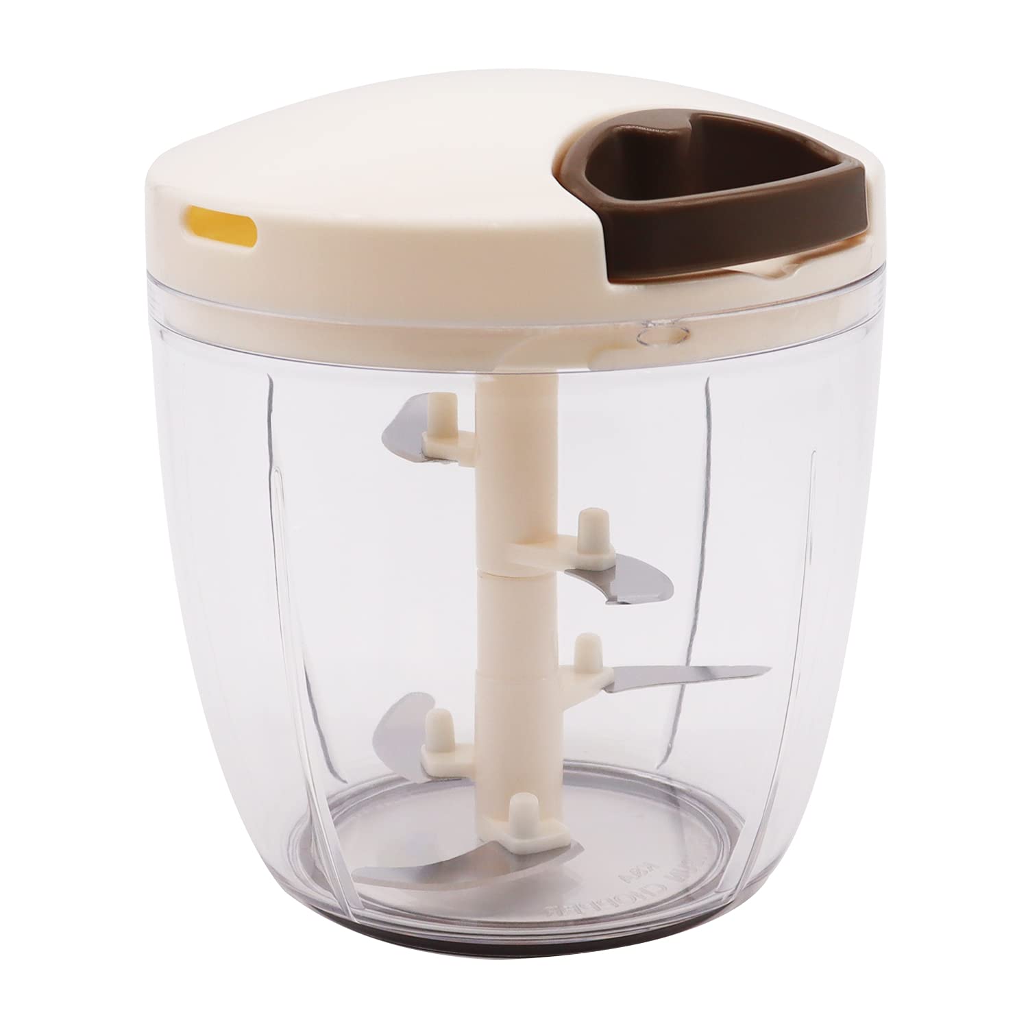 

enhanced version of Bunbun Chopper Super 5 900ml mincing machine with washable Brown Dishwasher-safe, [Authentic Product] 2.5x; K&A lid, BBC-24BR