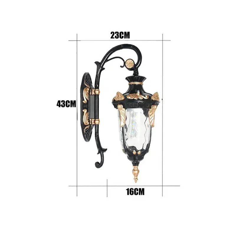 Retro European Wall Light Outdoor IP44 Villa Courtyard Sconce European Style Outdoor Wall Light Exterior Wall Lamp Porch Lights