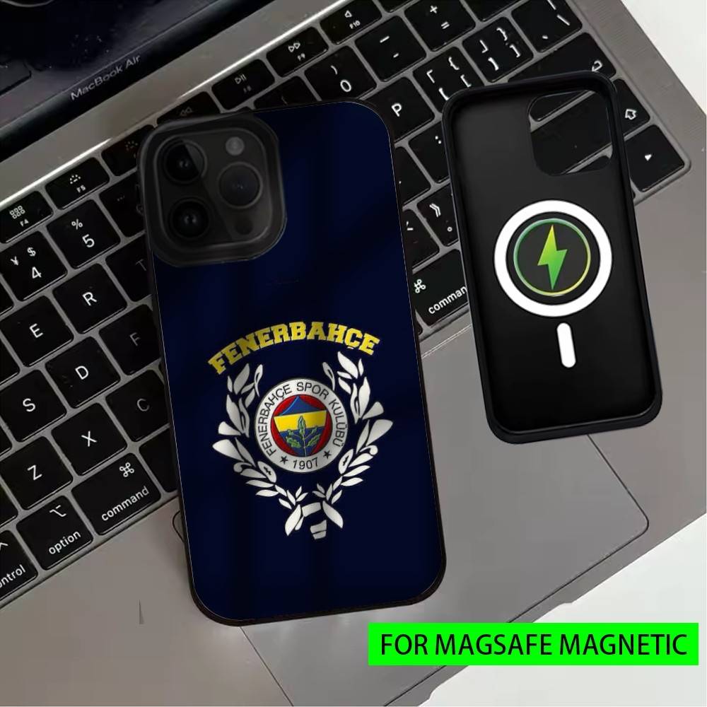 Coole T-Turkey Fenerbahce-s Muster Handyhülle Für iPhone17,16,15,14,13,12,11 Plus,Pro Max Magnetisch Für Magsafe Kabelloses Laden