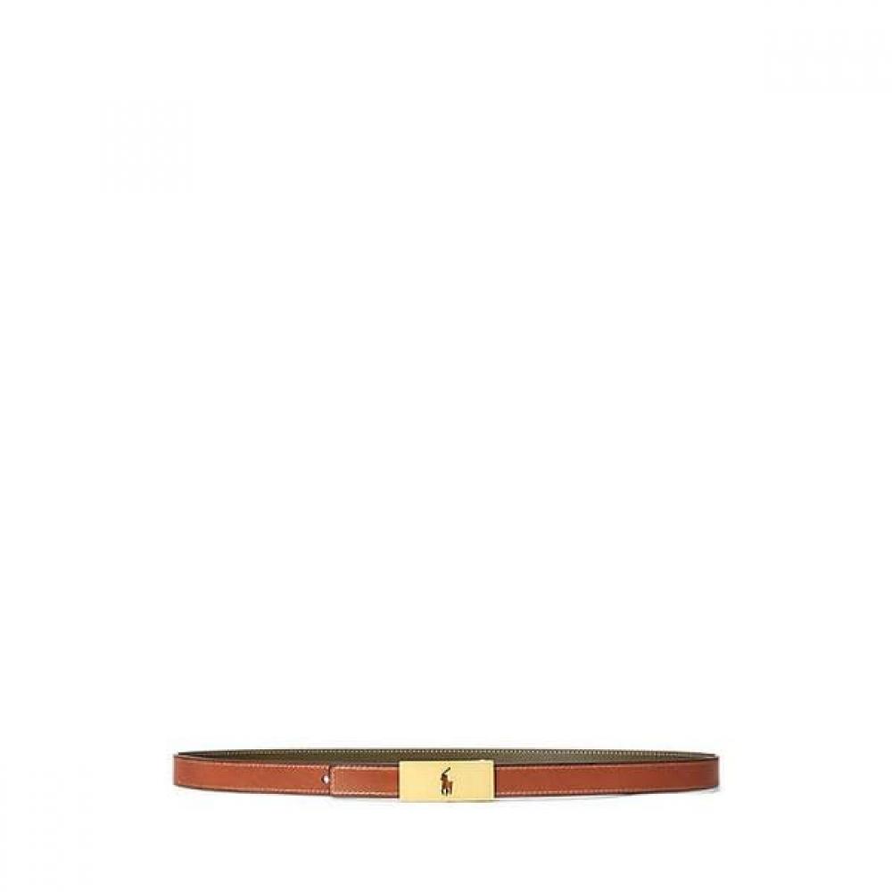 Polo Ralph Lauren Women Reversible Vachetta Leather Belt Wapoblt09m20101999