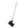 T Bar Row Platform with Chain Carabineer Clips Core Muscles T Bar Row Handle for Barbell T Bar Row Attachment Home Gym