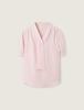 ROEM Basic Short Sleeve Fixed Tie Blouse Rmblg24R04