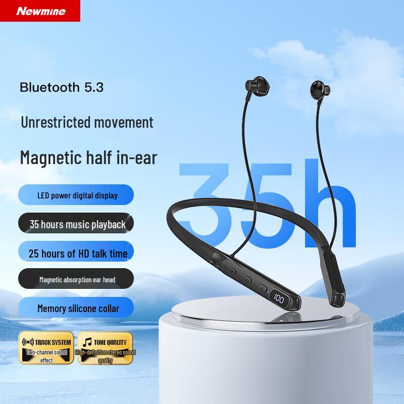 Newsmy GF13 Wireless Sports Bluetooth Earbuds
